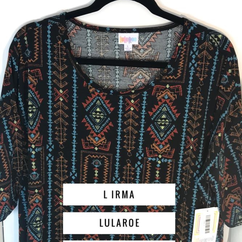 LuLaRoe Irma - 3/4 Sleeve Tunic